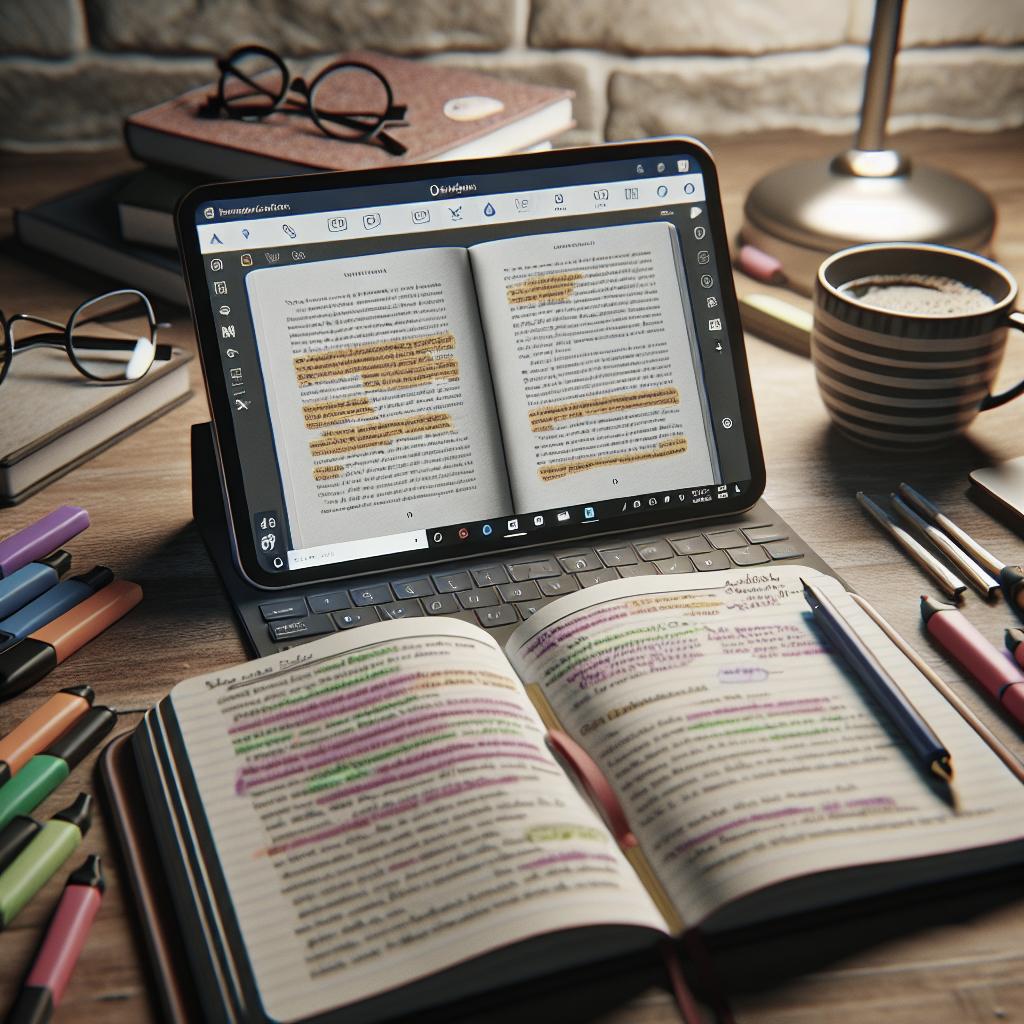 Effective Strategies for Taking Notes from Textbook PDFs